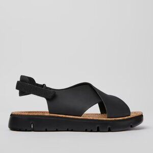 Brand New - Camper Womens Oruga Sandal Flat - Black - 10